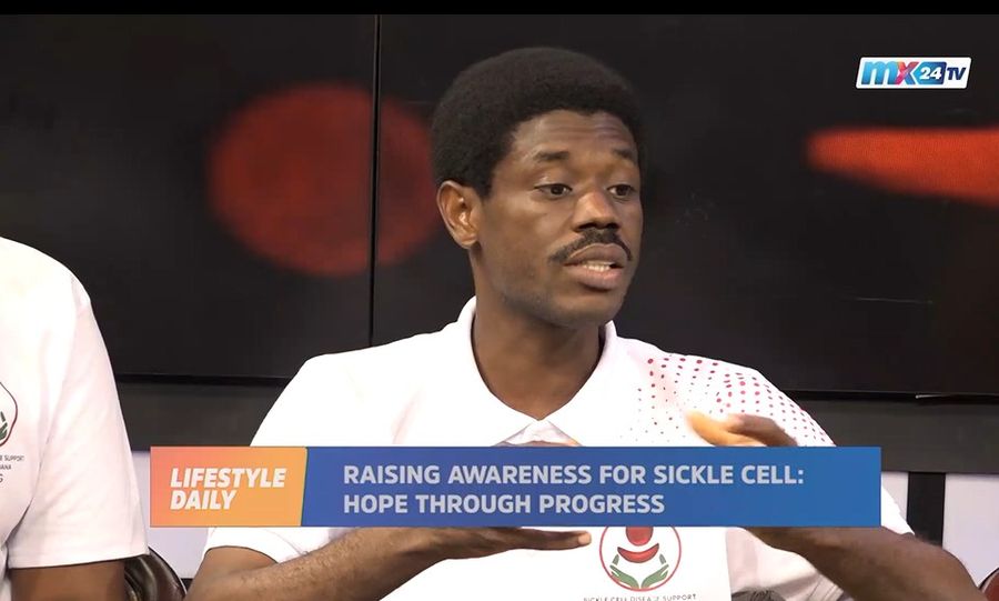 Francois Agbokame, President of SCDSG on MX24 TV